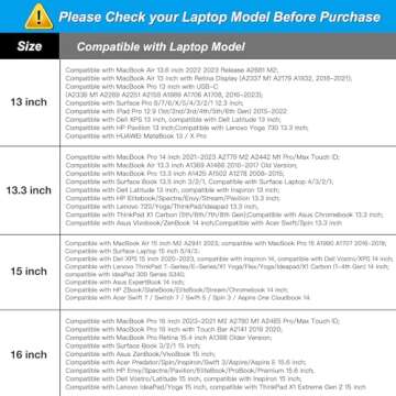 MOSISO Laptop Sleeve for MacBook Air/Pro 13" - Stylish Protection