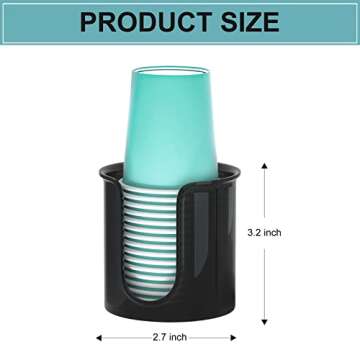 Bathroom Cup Holder Clear