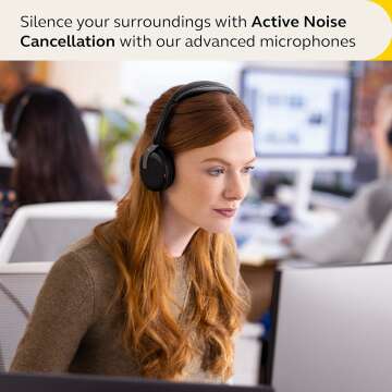 Noise-Cancelling Jabra Evolve2 65 Flex Headset
