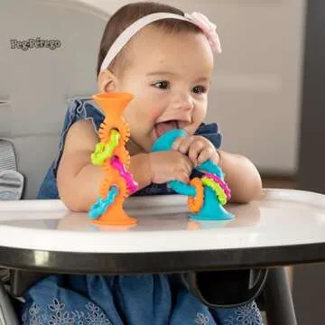 Fat Brain Toys pipSquigz Loops Sensory Toy for Babies