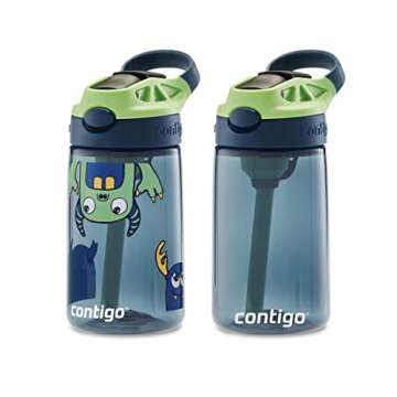 Contigo Aubrey Kids Water Bottle - Spill-Proof & Easy-Clean 14oz