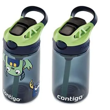 Contigo Aubrey Kids Water Bottle - Spill-Proof & Easy-Clean 14oz