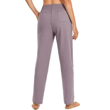 SANTINY Women's Cotton Sweatpants for Yoga and Lounge