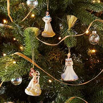 Lenox Princess Mini Ornament Set - Enchanting Holiday Decor