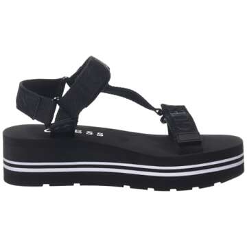Guess Women's Avin Wedge Sandals - Chic Summer Footwear