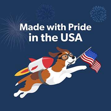 Lumabone Real Bacon Flavored Small Dental Dog Chew Toy