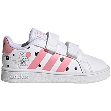 adidas Unisex-Child Grand Court Tennis Shoe for Active Kids