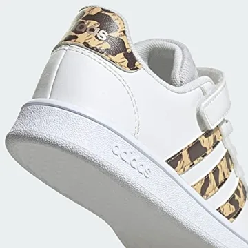 adidas Unisex-Child Grand Court Tennis Shoe for Active Kids