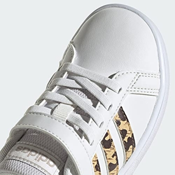 adidas Unisex-Child Grand Court Tennis Shoe for Active Kids