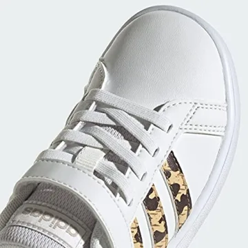 adidas Unisex-Child Grand Court Tennis Shoe for Active Kids