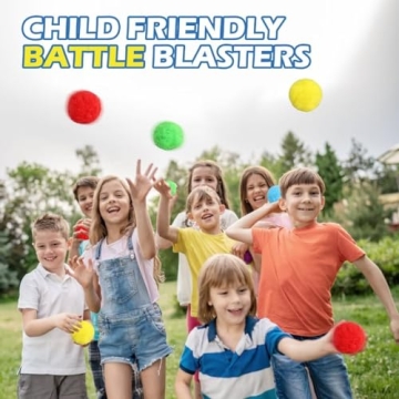 HEJIN 80 PCS Reusable Water Balls for Summer Fun