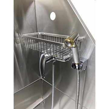 Flying Pig Stainless Steel Dog Grooming Bath Tub with Ramp