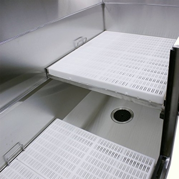 Flying Pig Stainless Steel Dog Grooming Bath Tub with Ramp