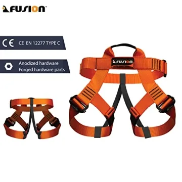 Rock Climbing Harness - Fusion Climb® 5000 LBS Rated