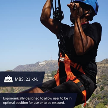 Rock Climbing Harness - Fusion Climb® 5000 LBS Rated