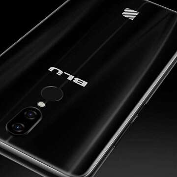 BLU G9-6.3" HD Infinity Display Smartphone, 64GB+4GB RAM -Black (Renewed)