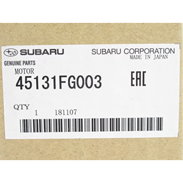 Genuine Subaru OEM Motor - Reliable Performance Parts