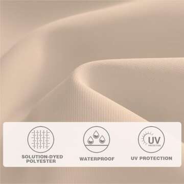 AreShark 9 FT Outdoor Patio Umbrella for Gardens and Markets