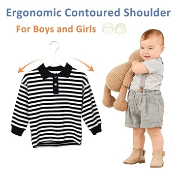 FairyHaus Kids Hangers for Stylish Closet Organization