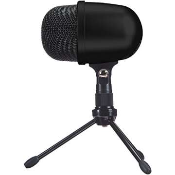 Amazon Basics Mini USB Condenser Microphone for Online Use