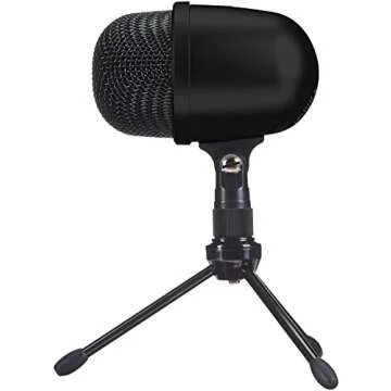 Amazon Basics Mini USB Condenser Microphone for Online Use