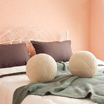 Wesiti Nordic Round Throw Pillows - Soft Cushions for Home Decor