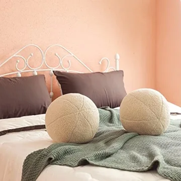 Wesiti Nordic Round Throw Pillows - Soft Cushions for Home Decor