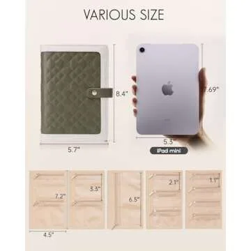 Vlando Travel Jewelry Organizer for Stylish Traveling Women