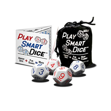 PlaySmart Dice for Fun Math Learning and Games