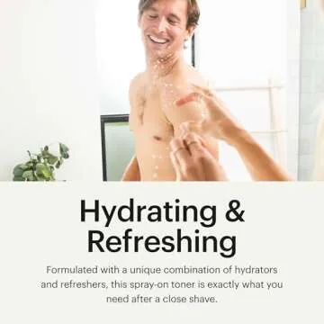 MANSCAPED® The Crop Reviver®, Hydrating & Refreshing Men's Body Toner Spray, Cooling Groin Spritz with Soothing Aloe Vera, Below-The-Waist Odor Neutralizer, 2oz (2 Pack)