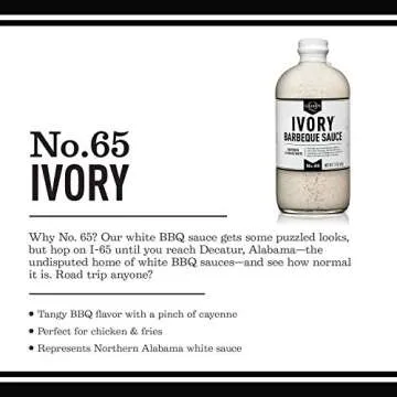 Lillie's Q Ivory BBQ Sauce - Gourmet Sugar-Free BBQ Sauce