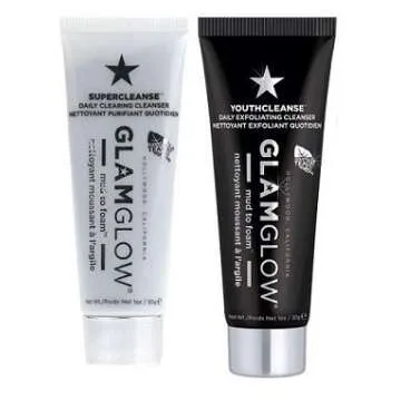 GLAMGOW Mask TEASER (8 Pc) Boxed -1 ea YOUTHMUD(0.17 oz), SUPERMUD(.07 oz), THIRSTYMUD (0.10 oz), POWERMUD (0.10 oz), FLASHMUD(0.10 oz), GRAVITYMUD (0.17 oz), YouthCLEANSE(1 oz), SuperCLEANSE(1 oz)