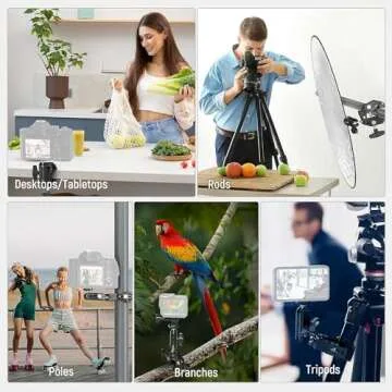 NEEWER Super Clamp: Versatile Mount for Cameras & Phones