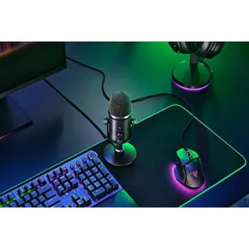 Razer Seiren V2 Pro USB Microphone for Streamers - Renewed