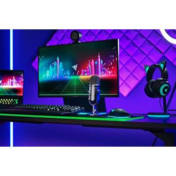 Razer Seiren V2 Pro USB Microphone for Streamers - Renewed