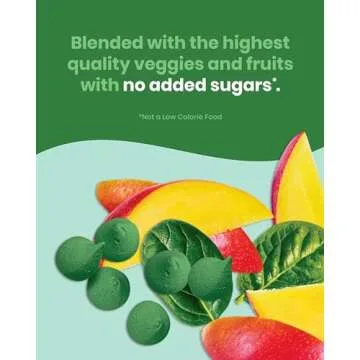 Amara Smoothie Melts - Mighty Sweet Greens - Baby Snacks Made With Fruits and Vegetables - Healthy Toddler Snacks For Your Kids Lunch Box - Organic Plant Based Yogurt Melts - 6 Resealable Bags