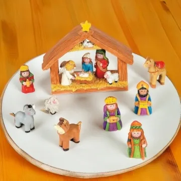 Fun Express Mini Nativity Set - A Bright Christmas Treasure