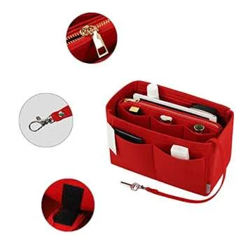 ZTUJO Purse Organizer Stylish for Speedy and Neverfull Bags