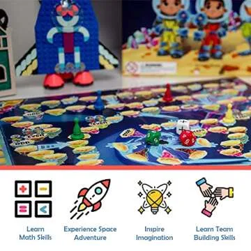 Sums in Space Math Game for Kids - Fun Learning Tool