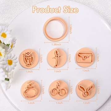 Magic Theme Clay Cutters Set - Perfect for Artists