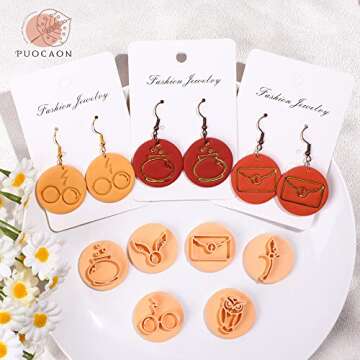 Magic Theme Clay Cutters Set - Perfect for Artists