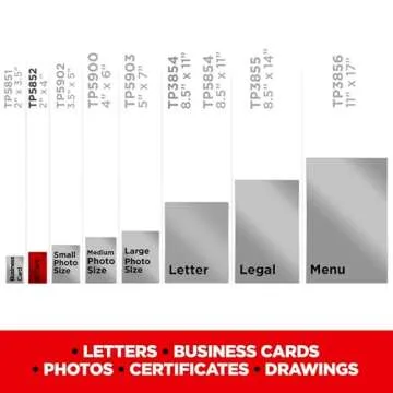 Scotch Thermal Laminating Pouches, 100 Count, Clear, 5 mil., Laminate Business Cards, Banners and Essays, Ideal Office or School Supplies, ID Card Sized (2.4 in. × 4.2 in.) Paper