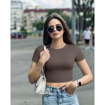 OQQ Women's 3 Piece Crop Tops - Comfort Meets Style