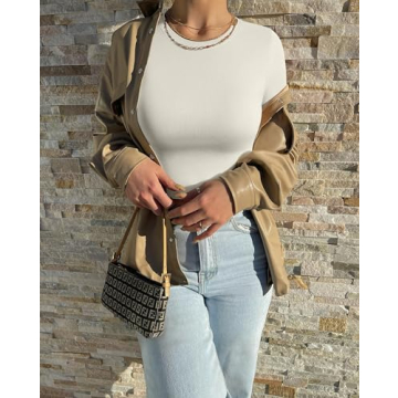 OQQ Women's 3 Piece Crop Tops - Comfort Meets Style