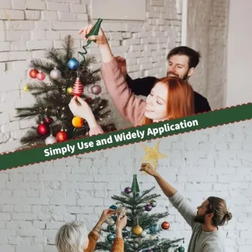 Universal Christmas Tree Topper Holder with Adjustable Lock