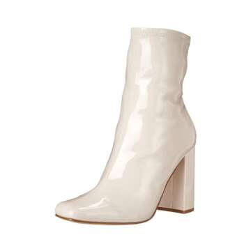 Shop Steve Madden Womens Sequined Square Toe Boots