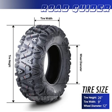 Road Guider 2 Tough ATV/UTV Tires for All Terrains