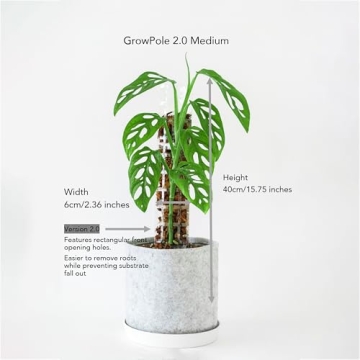 THICCLY GrowPole Version 2 - Ideal for Climbing Aroids