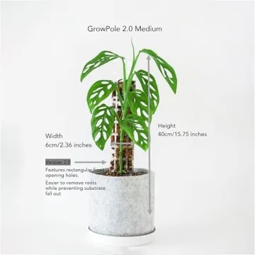 THICCLY GrowPole Version 2 - Ideal for Climbing Aroids