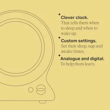 Tommee Tippee Groclock Sleep Trainer Clock for Kids